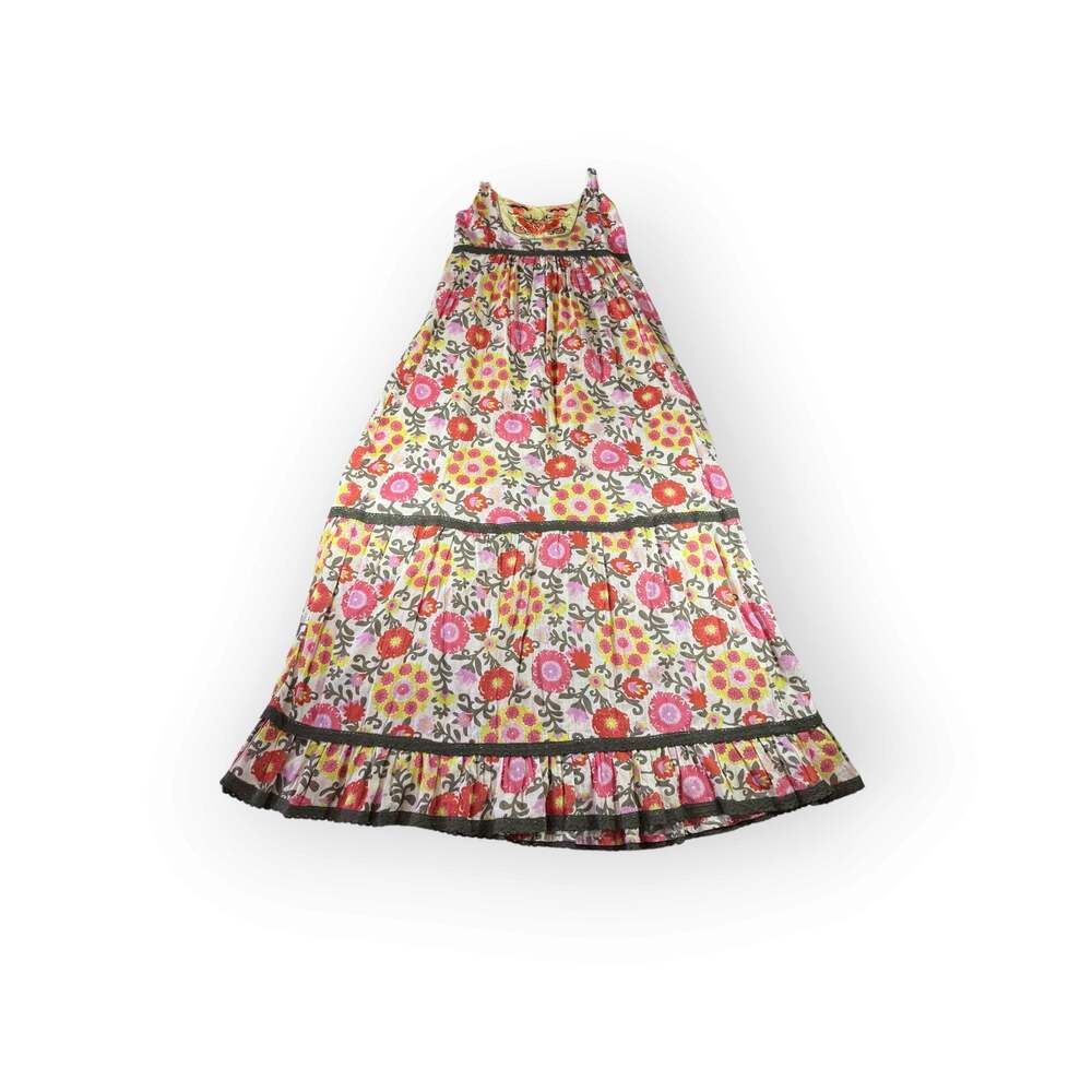 URBAN NOMAD Earthbound Dress L/XL 1970s 70s Boho Maxi Fall Autumn Retro